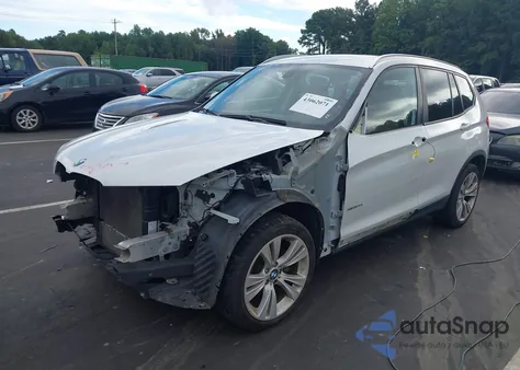 2015 BMW X3 xDrive28I из США, поврежденный, VIN 5UXWX9C58F0D61049